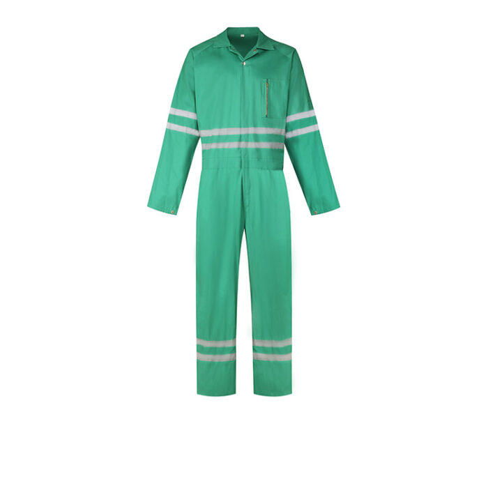 Hi-vis safety coverall