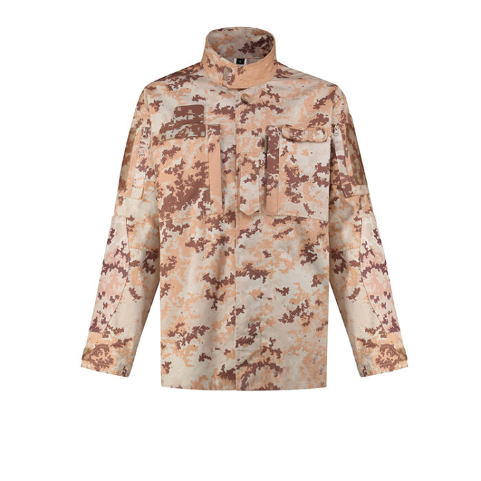 Outdoor camouflage work jacket