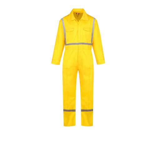 fluoresent hi-vis coveralls